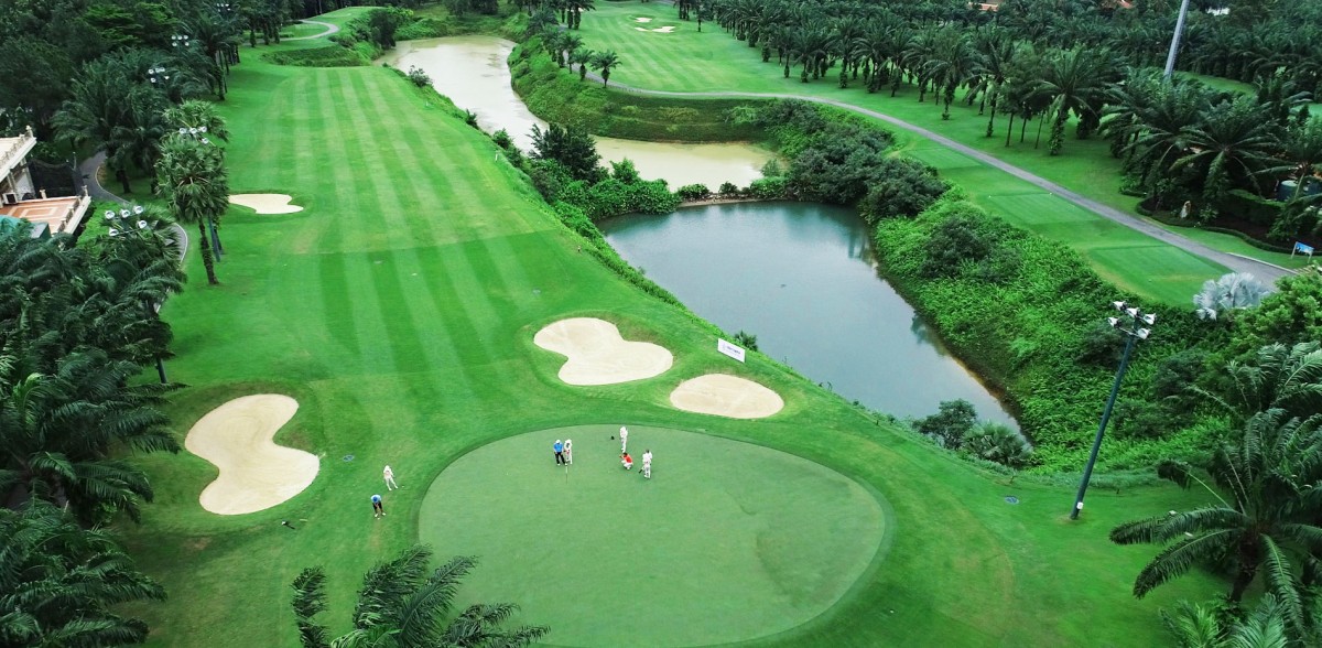 Sân Golf hiện hữu nằm trong dự án Biên Hòa NewCity