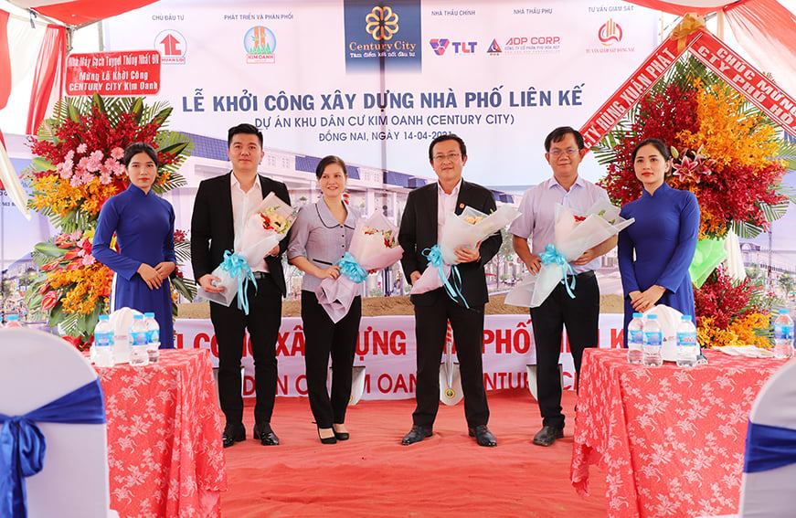 Lễ khởi công nhà phố liên kế khu dân cư Kim Oanh Long Thành - Ảnh 2